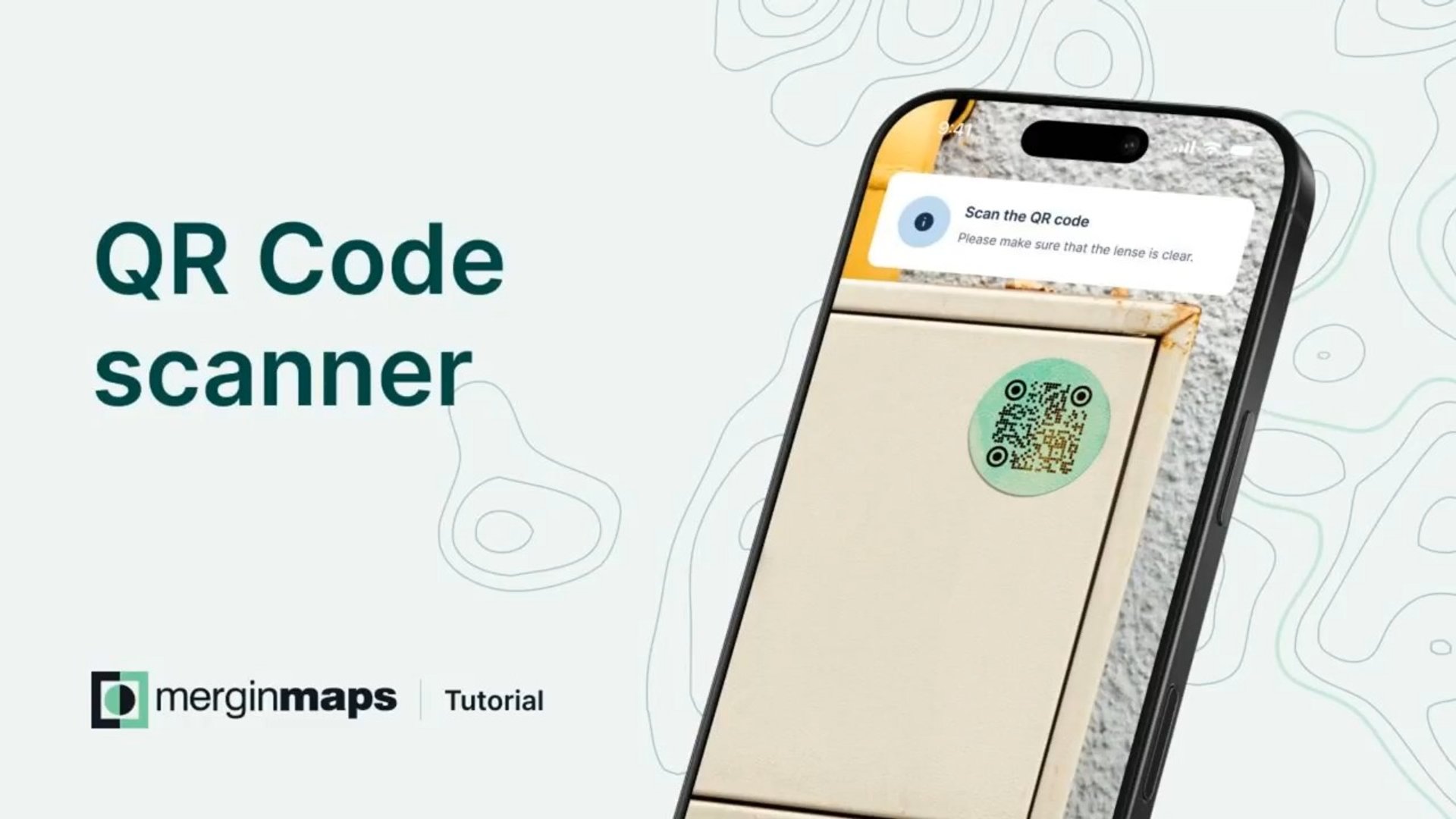 Mergin Maps tutorial - QR Code scanner - QwastTube