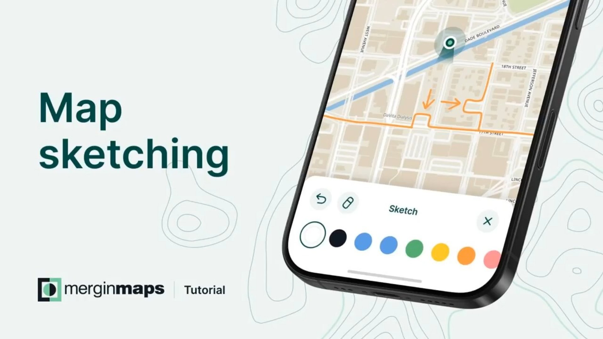 Mergin Maps tutorial - Map sketching - QwastTube